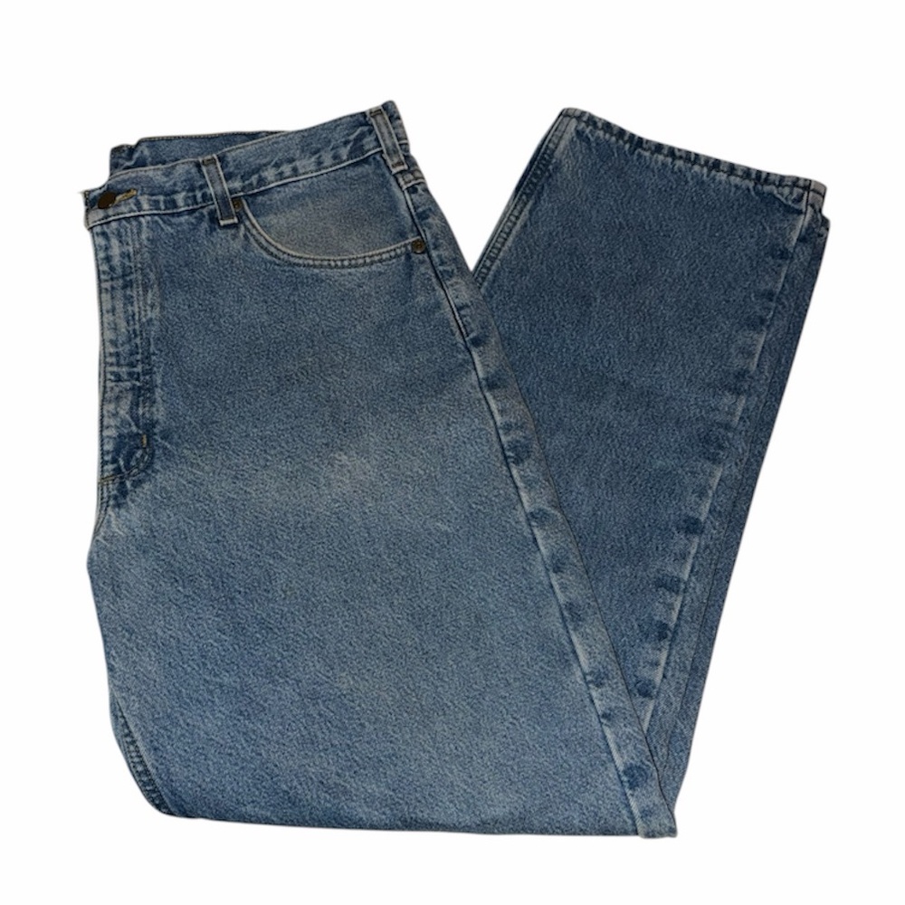 Carhartt Men's Flannel Lined Denim Jeans 38x32